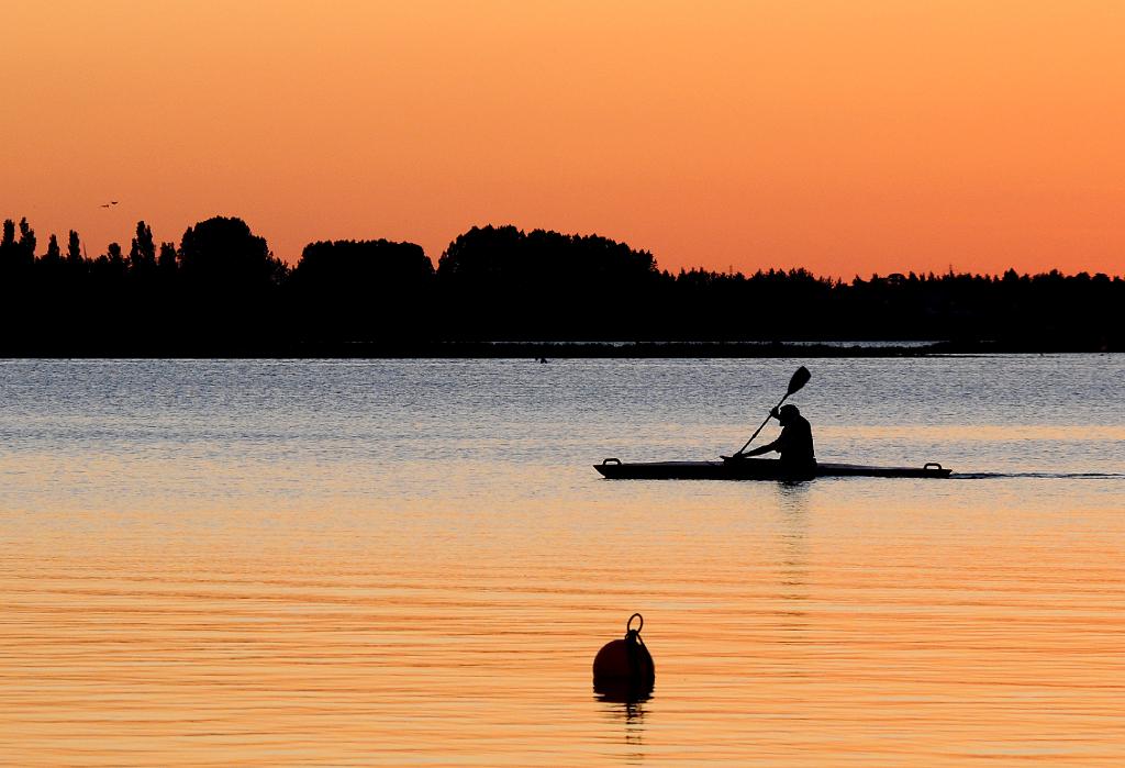 Jyllinge 039_1.jpg - Kajak, Roskilde Fjord ved Jyllinge